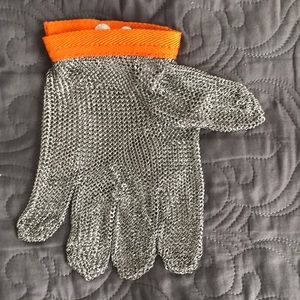Safe-T-gard stainless steel mesh safety glove